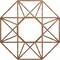 Ekena Millwork Guardian Wood Fretwork Pierced Ceiling Medallion, Walnut, 40"OD x 15 1/2"ID x 3/8"T CMWP40X40X0375GDWA - alternate 1